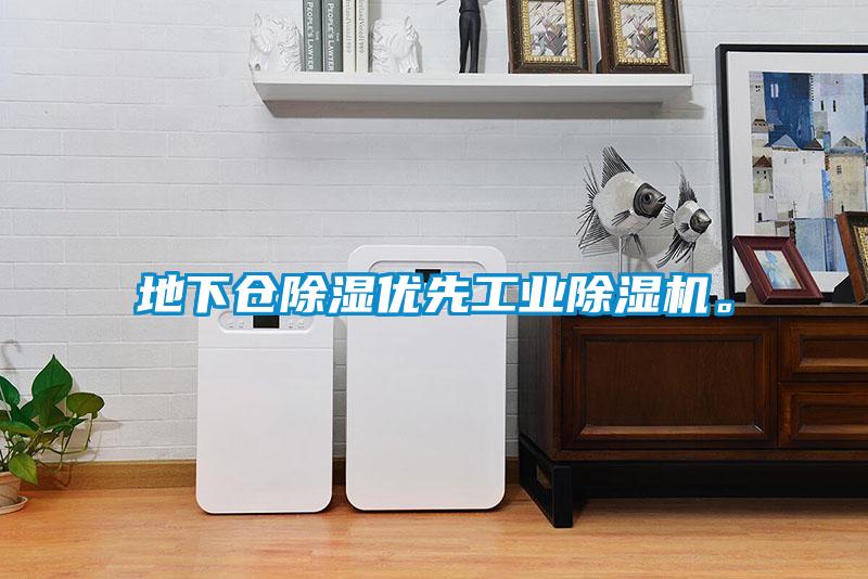 地下倉除濕優(yōu)先工業(yè)除濕機。