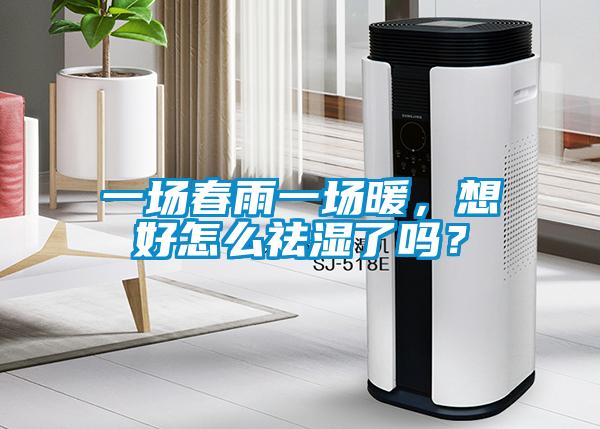 一場春雨一場暖，想好怎么祛濕了嗎？