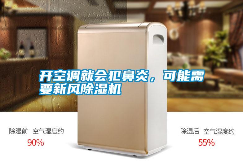 開空調(diào)就會犯鼻炎，可能需要新風除濕機