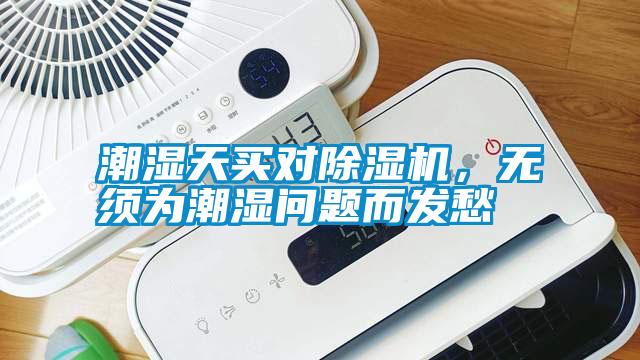 潮濕天買對除濕機，無須為潮濕問題而發愁