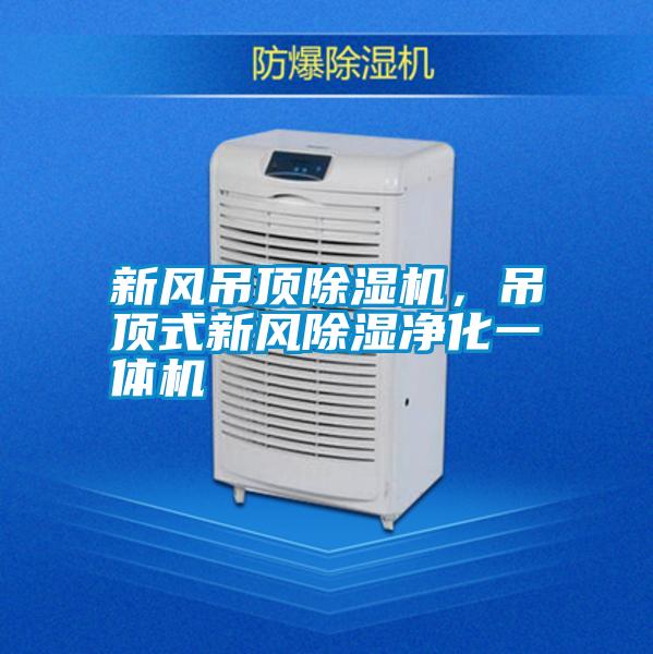 新風(fēng)吊頂除濕機(jī)，吊頂式新風(fēng)除濕凈化一體機(jī)