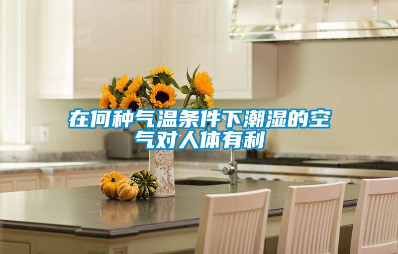 在何種氣溫條件下潮濕的空氣對人體有利