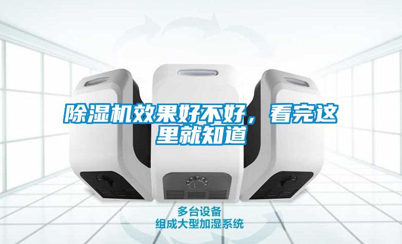 除濕機效果好不好，看完這里就知道