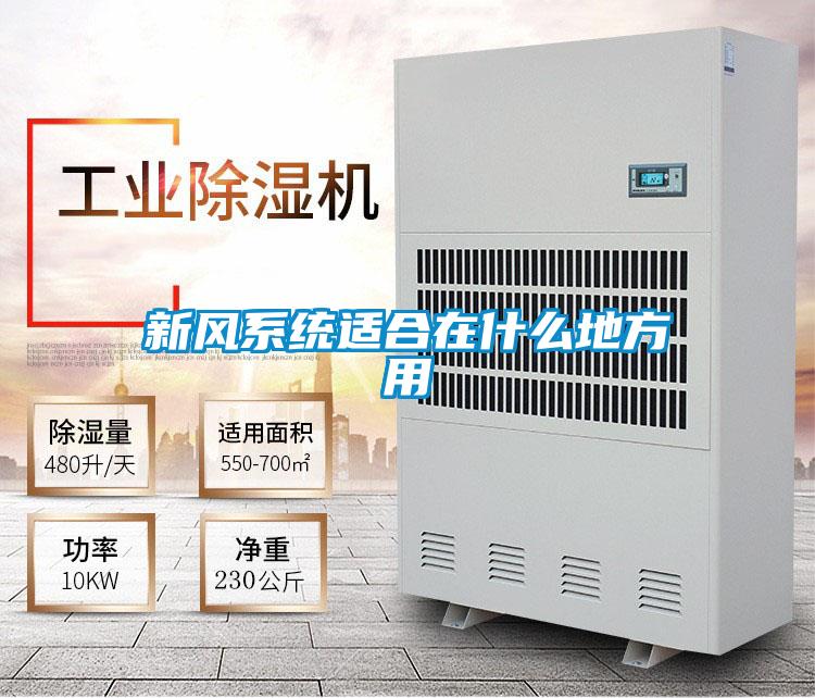 新風系統適合在什么地方用