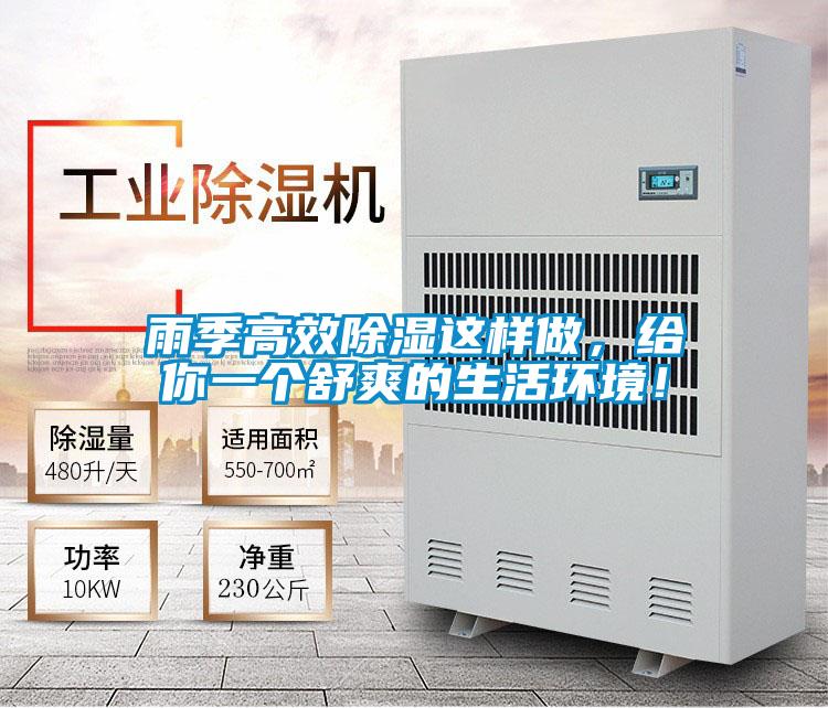 雨季高效除濕這樣做，給你一個舒爽的生活環境！