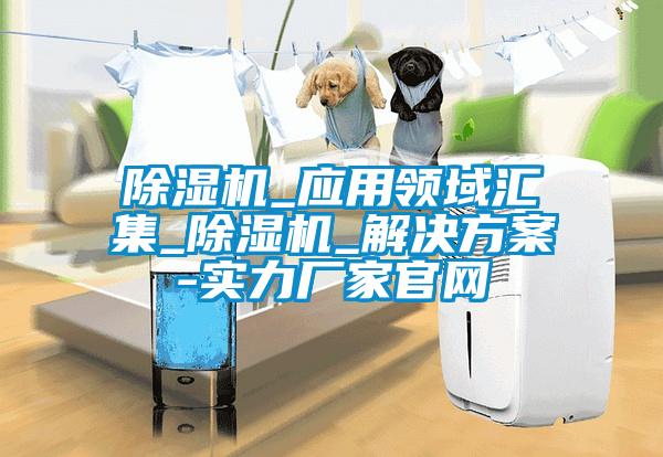 除濕機_應用領域匯集_除濕機_解決方案-實力廠家官網