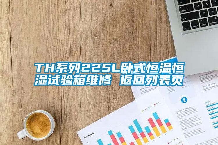 TH系列225L臥式恒溫恒濕試驗箱維修 返回列表頁