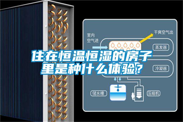 住在恒溫恒濕的房子里是種什么體驗？