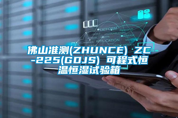 佛山準測(ZHUNCE) ZC-225(GDJS) 可程式恒溫恒濕試驗箱