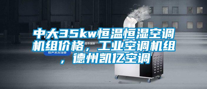 中大35kw恒溫恒濕空調(diào)機組價格，工業(yè)空調(diào)機組，德州凱億空調(diào)