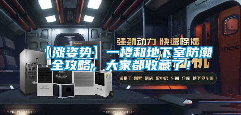 【漲姿勢】一樓和地下室防潮全攻略，大家都收藏了！