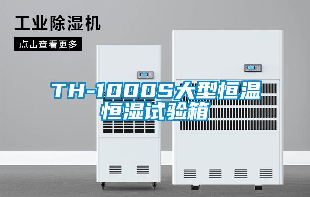 TH-1000S大型恒溫恒濕試驗箱