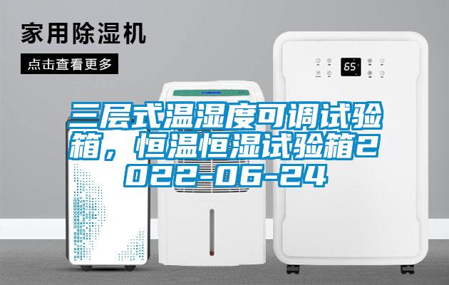 三層式溫濕度可調試驗箱，恒溫恒濕試驗箱2022-06-24
