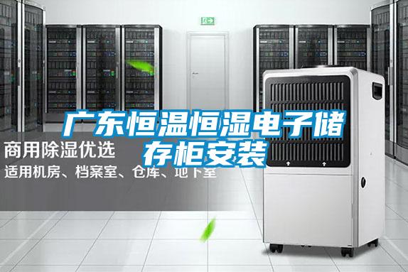 廣東恒溫恒濕電子儲存柜安裝