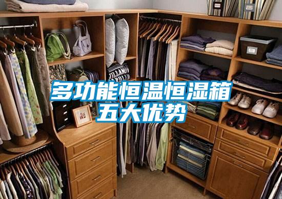 多功能恒溫恒濕箱五大優勢