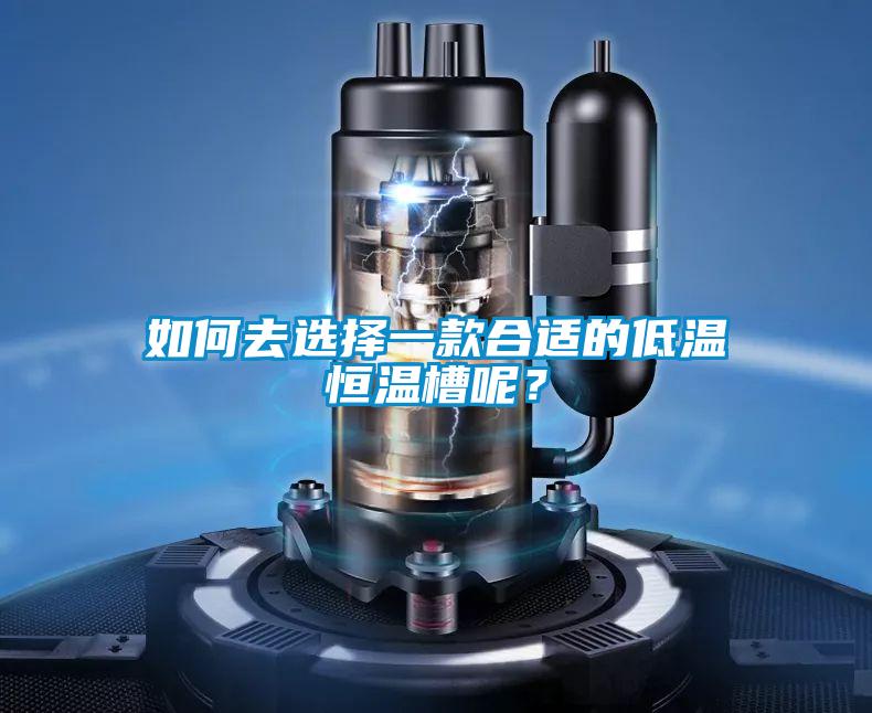 如何去選擇一款合適的低溫恒溫槽呢？