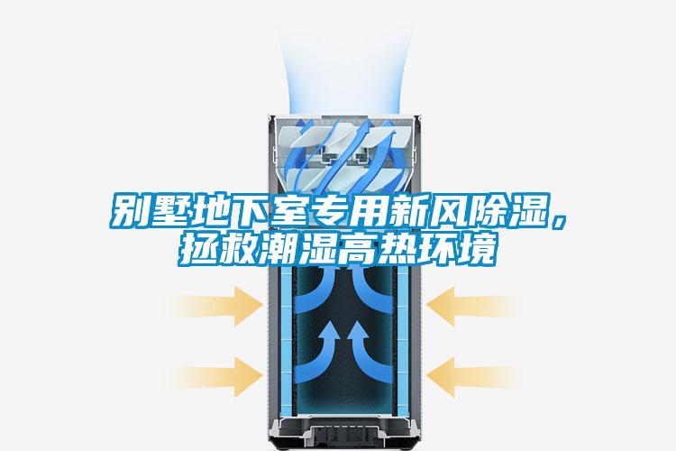 別墅地下室專用新風除濕，拯救潮濕高熱環境