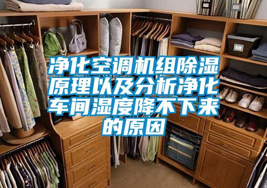凈化空調(diào)機組除濕原理以及分析凈化車間濕度降不下來的原因