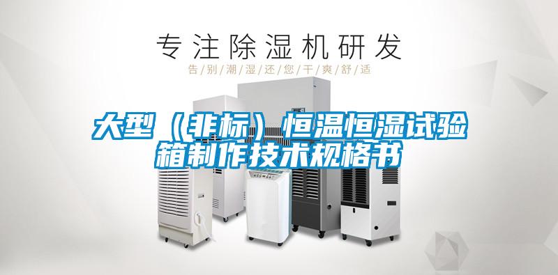 大型（非標）恒溫恒濕試驗箱制作技術規格書