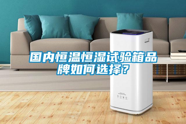 國內恒溫恒濕試驗箱品牌如何選擇？