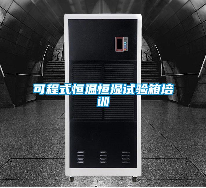 可程式恒溫恒濕試驗箱培訓