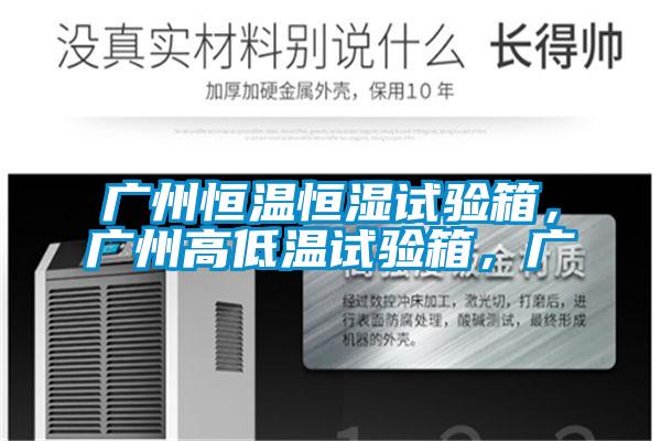 廣州恒溫恒濕試驗(yàn)箱，廣州高低溫試驗(yàn)箱，廣