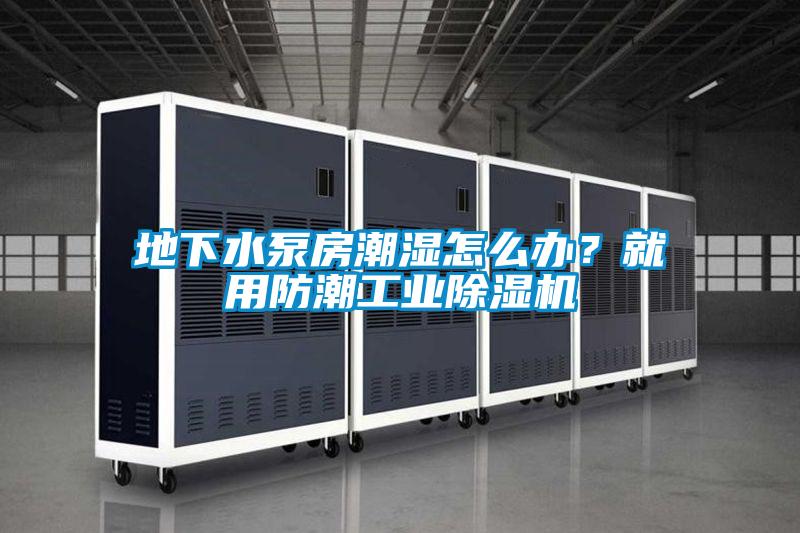 地下水泵房潮濕怎么辦？就用防潮工業除濕機