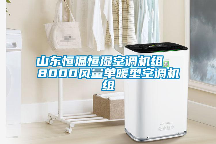 山東恒溫恒濕空調機組 8000風量單暖型空調機組