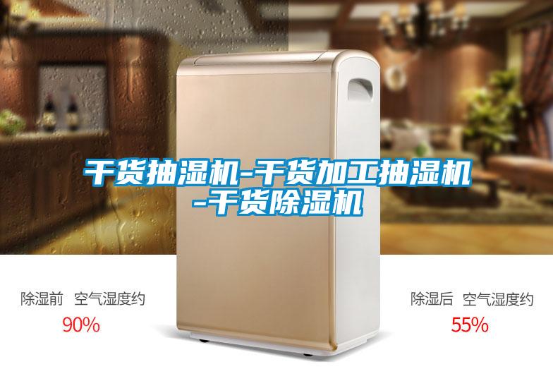 干貨抽濕機-干貨加工抽濕機-干貨除濕機