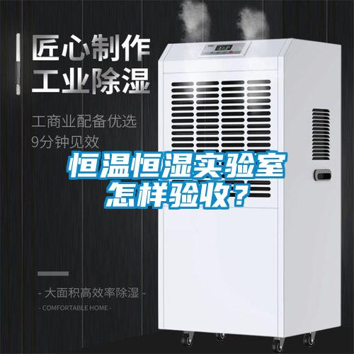 恒溫恒濕實驗室怎樣驗收？