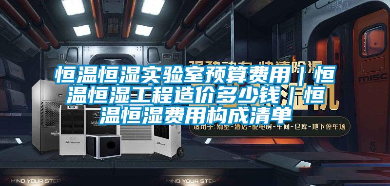 恒溫恒濕實驗室預(yù)算費用｜恒溫恒濕工程造價多少錢｜恒溫恒濕費用構(gòu)成清單