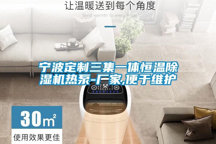 寧波定制三集一體恒溫除濕機熱泵-廠家,便于維護