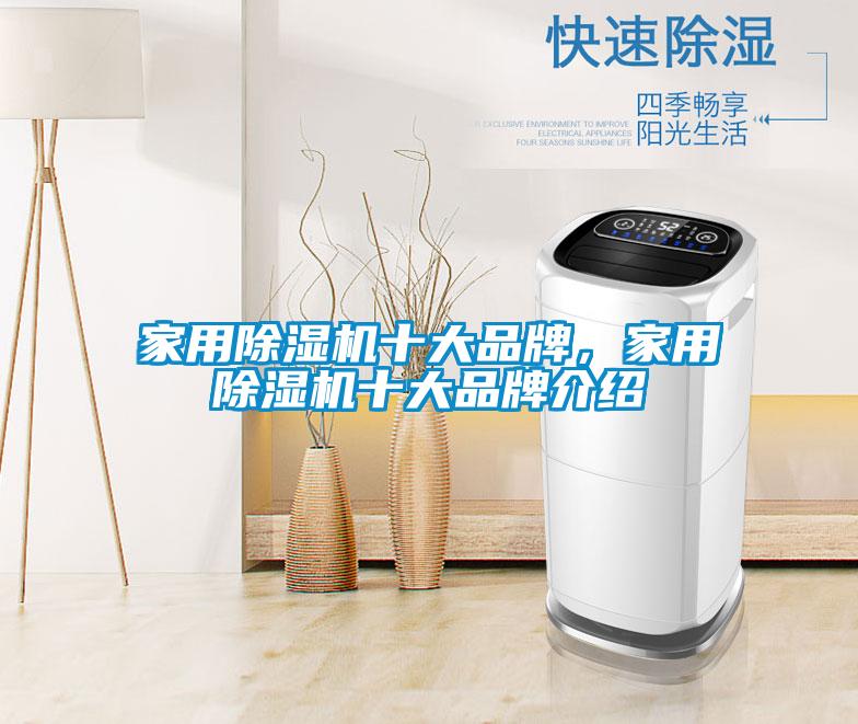 家用除濕機十大品牌，家用除濕機十大品牌介紹