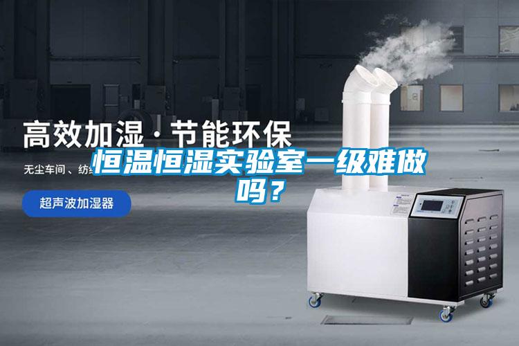 恒溫恒濕實(shí)驗(yàn)室一級(jí)難做嗎？